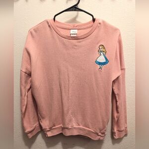 Disney Alice and Wonderland Crewneck